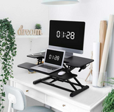 FlexiSpot M7MB AlcoveRiser Standing Desk Converters